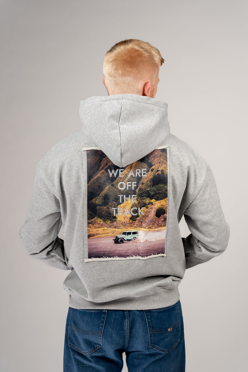 Hoodie Heavy Oversized - OFF THE TRACK