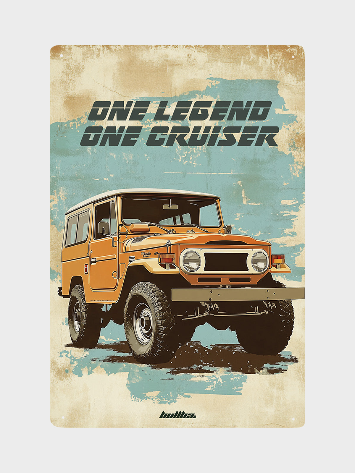 Metallschild - ONE LEGEND - ONE CRUISER