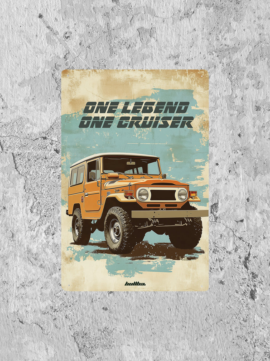 Metallschild - ONE LEGEND - ONE CRUISER